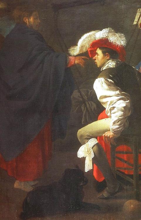 Hendrick Terbrugghen The Calling of St.Matthew Sweden oil painting art